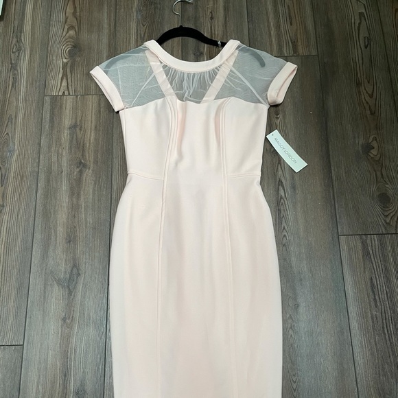Maggy London The Illusion Dress - light pink - Picture 1 of 6